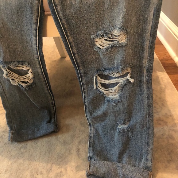 NWT!!! Pacsun blue ripped mom jeans - Picture 7 of 8